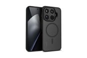 Mobil - Deksel og etui - CRONG Hybrid Matte Magnetic - Xiaomi 15T Pro MagSafe Case (Black) - CRGHMMXM15TPBLK