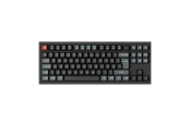 Tastatur - Keychron V3 Ultra 80% 8K Wireless Tri-Mode - POM Red - Gamingtastatur - Uten numpad - Nordisk - Svart - V3U-D1-BO