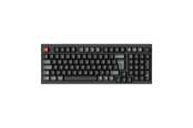 Tastatur - Keychron V5 Ultra 96% 8K Wireless Tri-Mode - POM Brown - Gamingtastatur - Nordisk - Svart - V5U-D3-BO