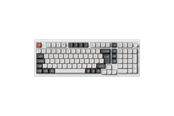 Tastatur - Keychron Q5 Ultra 96% 8K Wireless Tri-Mode - POM Red - Gaming tastatur & mus - Nordisk - Hvit - Q5U-P1-BO