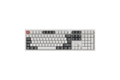 Tastatur - Keychron Q6 Ultra 100% 8K Wireless Tri-Mode - POM Red - Gamingtastatur - Nordisk - Hvit - Q6U-P1-BO