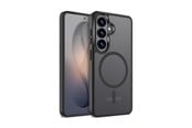 Mobil - Deksel og etui - CRONG Hybrid Matte Magnetic - MagSafe Case Samsung Galaxy S26+ (Black) - CRGHMMSGS26PBLK
