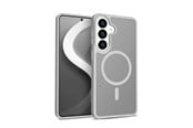 Mobil - Deksel og etui - CRONG Hybrid Matte Magnetic - MagSafe Case for Samsung Galaxy S26 (Gray) - CRGHMMSGS26LGR