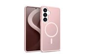 Mobil - Deksel og etui - CRONG Hybrid Matte Magnetic - MagSafe Case for Samsung Galaxy S26 (Pink) - CRGHMMSGS26PNK