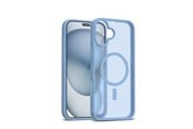 Mobil - Deksel og etui - CRONG Hybrid Matte Magnetic - MagSafe iPhone 17 Case (Blue) - CRGHMMIP1763MBL
