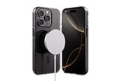 Mobil - Deksel og etui - CRONG Clear MAG Pro - iPhone 15 Pro MagSafe Case (Black) - CRGCLRMPIP1561PBLK