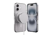 Mobil - Deksel og etui - CRONG Clear MAG Pro - iPhone 16 MagSafe Case (Clear) - CRGCLRMPIP1661WHT