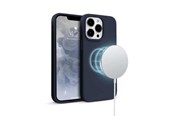 Mobil - Deksel og etui - CRONG Color Cover Magnetic - iPhone 13 Pro Max MagSafe Case (Navy Blue) - CRG-COLRM-IP1367-BLUE