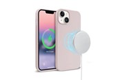 Mobil - Deksel og etui - CRONG Color Cover Magnetic - iPhone 14 / iPhone 13 MagSafe Case (sand pink) - CRG-COLRM-IP1461-PNK