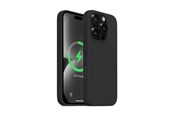 Mobil - Deksel og etui - CRONG Color Cover Magnetic - iPhone 16 Pro MagSafe Case (Black) - CRGCOLRMIP1663PBLK