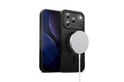 Mobil - Deksel og etui - CRONG Hybrid Frost MAG Cover - MagSafe iPhone 17 Pro Case (Black) - CRGHFMIP1763PBLK