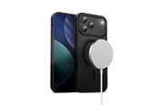 Mobil - Deksel og etui - CRONG Hybrid Frost MAG Cover - MagSafe iPhone 17 Pro Max Case (Black) - CRGHFMIP1769PBLK
