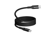 USB - CRONG Soft Link - 100W PD 5A USB-C to USB-C Cable 200cm (Black) - CRGSL200USCCBLK