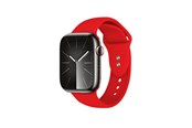 Smartklokke - Tilbehør - CRONG Liquid - Apple Watch Strap 38/40/41/42 mm (red) - CRG-40LQB-RED