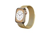 Smartklokke - Tilbehør - CRONG Milano Steel - Stainless Steel Strap for Apple Watch 38/40/41/42 mm (Gold) - CRG-40MST-GLD