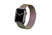 Smartklokke - Tilbehør - CRONG Milano Steel - Stainless Steel Strap for Apple Watch 38/40/41/42 mm (Iridescent) - CRG-40MST-OPL