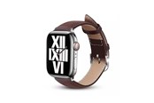 Smartklokke - Tilbehør - CRONG Noble Band - Genuine Leather Strap for Apple Watch 38/40/41/42 mm (Espresso) - CRG-40NOB-ESP
