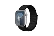 Smartklokke - Tilbehør - CRONG Nylon Reflex - Sport Band for Apple Watch 38/40/41/42 mm (Black) - CRG-40RFB-BLK