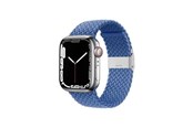 Smartklokke - Tilbehør - CRONG Wave Band – Braided Apple Watch Strap 38/40/41/42mm (Blue) - CRG-40WAV-BLU
