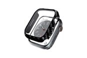 Smartklokke - Tilbehør - CRONG Hybrid Watch Case - Case with glass Apple Watch 41mm (Carbon) - CRG-41HS-CRB