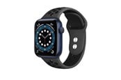 Smartklokke - Tilbehør - CRONG Duo Sport - Apple Watch Band 44/45/46/49 mm (Gray/Black) - CRG-44DSB-BLK