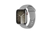 Smartklokke - Tilbehør - CRONG Liquid - Apple Watch Band 44/45/46/49 mm (Gray) - CRG-44LQB-CGR