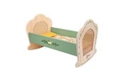 Treleker - Classic World Vintage Wooden Doll Cradle - 50633