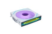 Kabinettvifte - Lian Li SL-INFINITY Wireless 140 White - Kabinettvifte - 140mm - Hvit med RGB-lys - 14SLIN1W1W