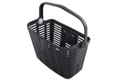 Sykkelutstyr - Wozinsky WKR-PK plastic handlebar bicycle basket - black - 5907769385315