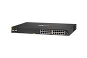 Switch/splitter - Hewlett Packard Enterprise HPE Aruba Networking CX 6000 24p 10M/100M/1G Class4 PoE 4p SFP 1G 370W Switch - R8N87B#ABB