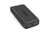 Nødlader - SBS Powerbank TTBB20000PD20K 20000 mAh 20W PD USB-C USB-A Micro-USB - black Nødlader - Svart - 20000 mAh - TTBB20000PD20K