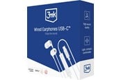 Hodetelefoner - 3mk USB-C  Wired Headphones - white - 5903108518062