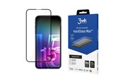 Mobil - Beskyttelsesglass - 3mk Apple iPhone 15 Plus -  HardGlass Max™ - 5903108530101