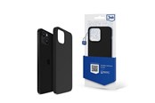 Mobil - Deksel og etui - 3mk iPhone 14 Plus  Silicone Case Series - Black - 5903108499095