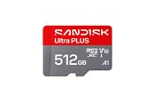 Minnekort - SANDISK Ultra PLUS - SDSQUBQ-512G-GN6MA
