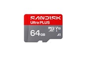 Minnekort - SANDISK Ultra PLUS - SDSQUWC-064G-GN6MA