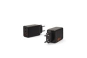 Mobil - Adaptere og ladere - UAG SRGE 65W 3Port 2USB-C - 1USB-AWall Charger EU Black - 9B443711V4040