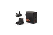 Mobil - Adaptere og ladere - UAG SRGE 100W 3Port 2USB-C - 1USB-A Wall Charger WW Black - 9B443811V4040