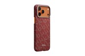 Mobil - Deksel og etui - PITAKA Ultra-Slim Case - Monogram-Gold/Red - iPhone 17 Pro - KI1702PTK