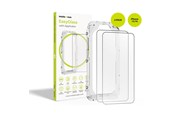 Mobil - Beskyttelsesglass - Mobile Origin EasyGlass with Applicator iPhone 15/16 - 2 pack - EGA-i16-2pk
