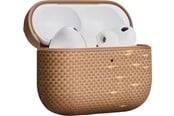 Hodetelefoner - PITAKA Aramid Fiber Magnetic Case - Golden Glint - AirPods Pro 3 - APM2504