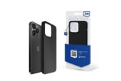 Mobil - Deksel og etui - 3mk iPhone 13 Pro Max Series  Silicone Case - Black - 5903108499064