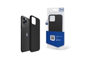 Mobil - Deksel og etui - 3mk Silicone Case for iPhone 11 Pro Max - black - 5903108498999