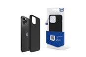 Mobil - Deksel og etui - 3mk Silicone Case for iPhone 12 Pro Max - black - 5903108499026