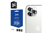 Mobil - Beskyttelsesglass - 3mk Lens Protection Pro Camera Cover for iPhone 11 Pro / 11 Pro Max - Silver - 5903108452304
