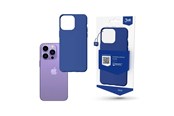 Mobil - Deksel og etui - 3mk Matt Case for iPhone 14 Pro - Blue - 5903108476744