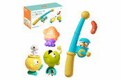 Babyleker - Fresh Kid Tub Fun! Fishing set 4 parts - 3504