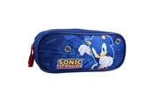 Skoleutstyr - Vadobag Sonic Still Unstoppable Pencil Case 2-Compartment - Blue - 155-01309