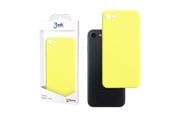 Mobil - Deksel og etui - 3mk Matt Case for iPhone 7 / 8 / SE 2020 / SE 2022 - yellow - 5903108327107