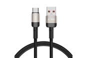 USB - Tech-Protect  UltraBoost Evo Cable USB-C / USB-A 100W 5A 1m - Titanium - 5906203690749